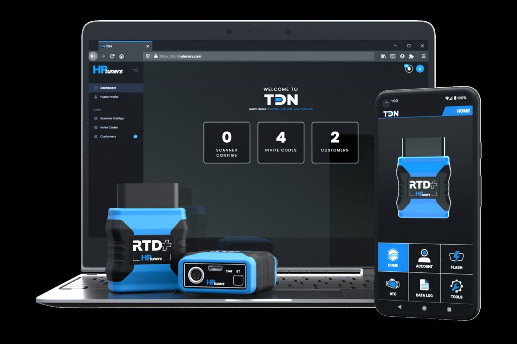 TDN website with an RTD